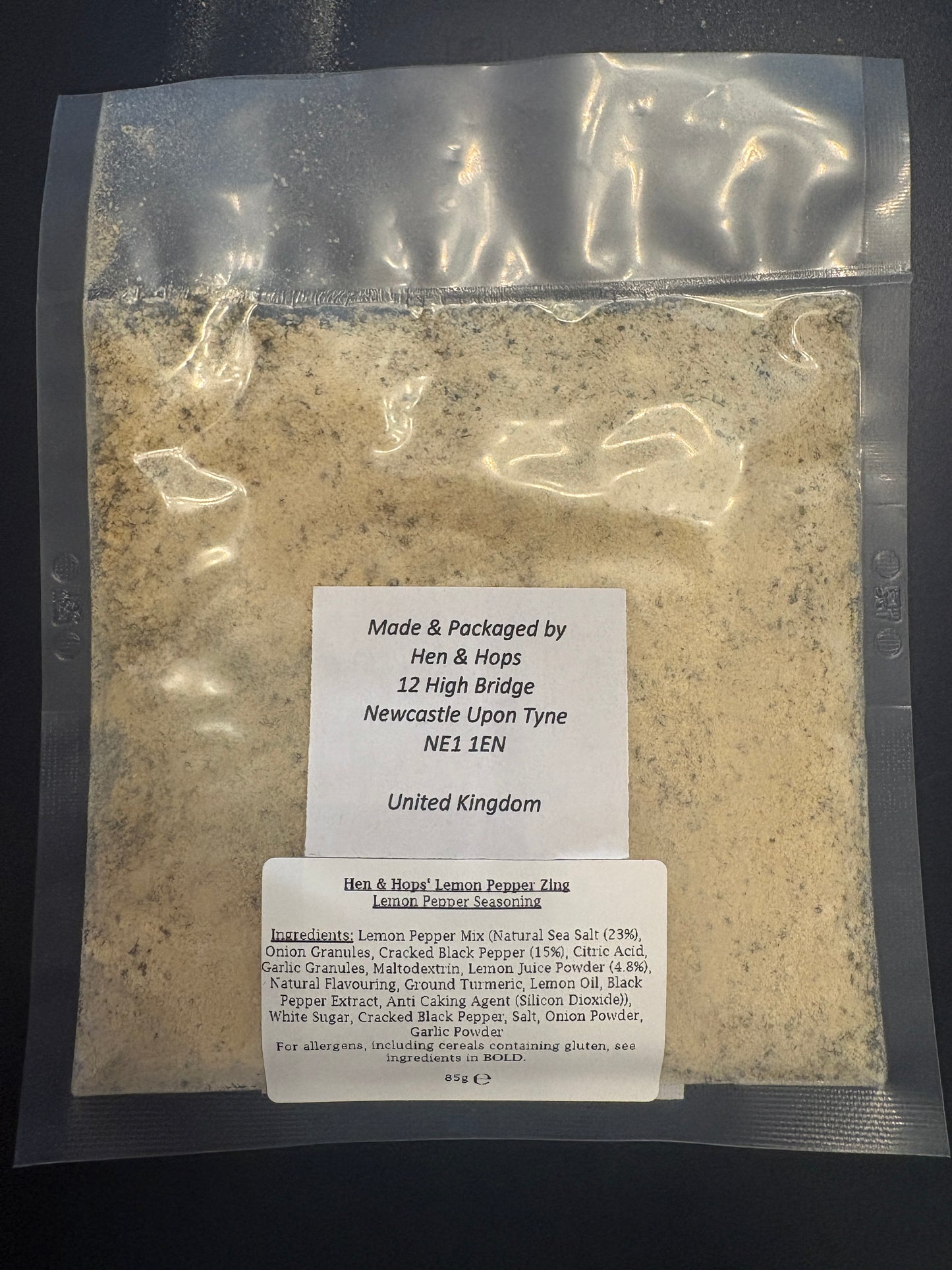 Hen & Hops' Lemon Pepper Zing – Lemon Pepper Seasoning