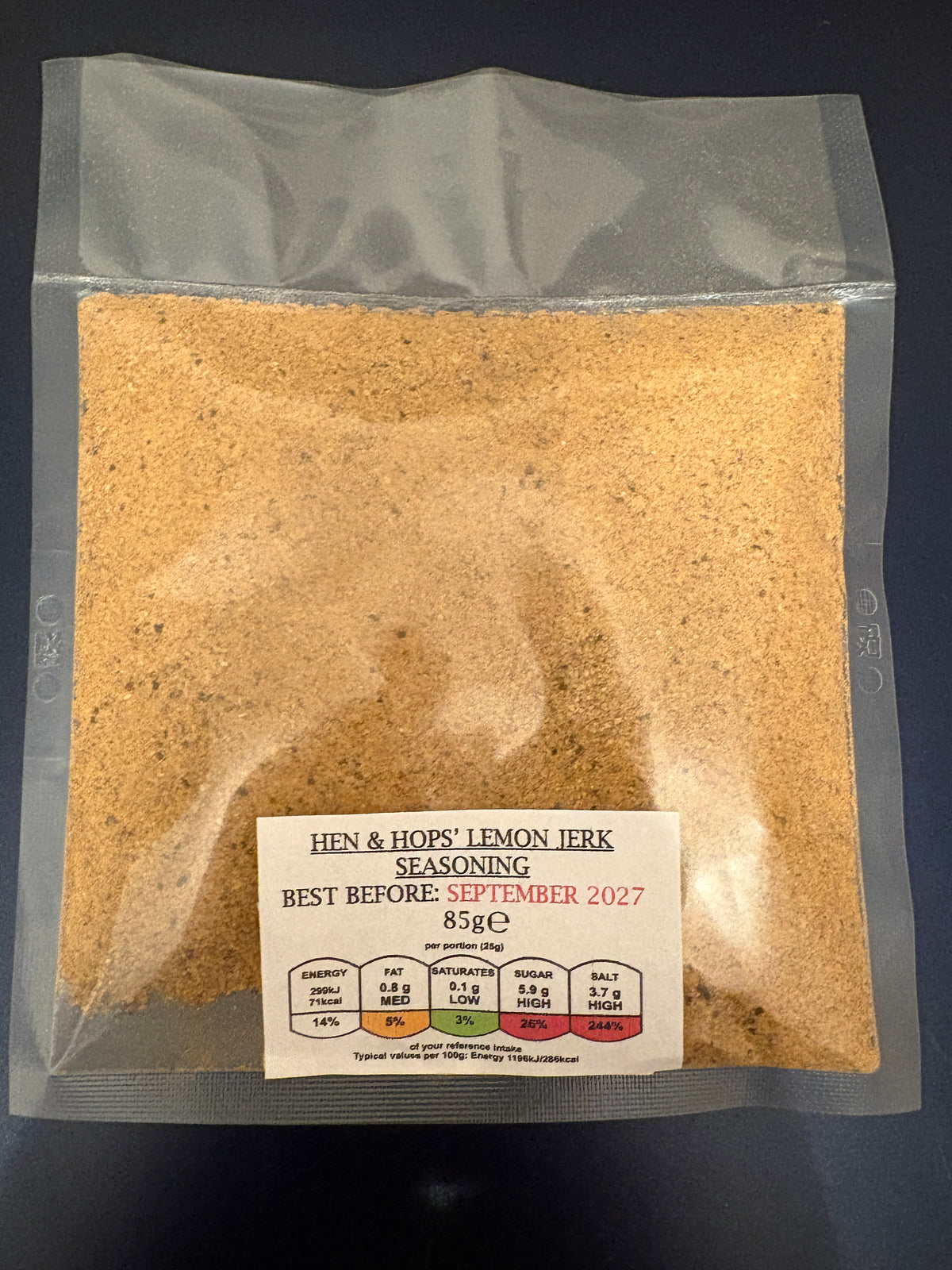 Hen & Hops' Zesty Little Jerk – Lemon Jerk Seasoning