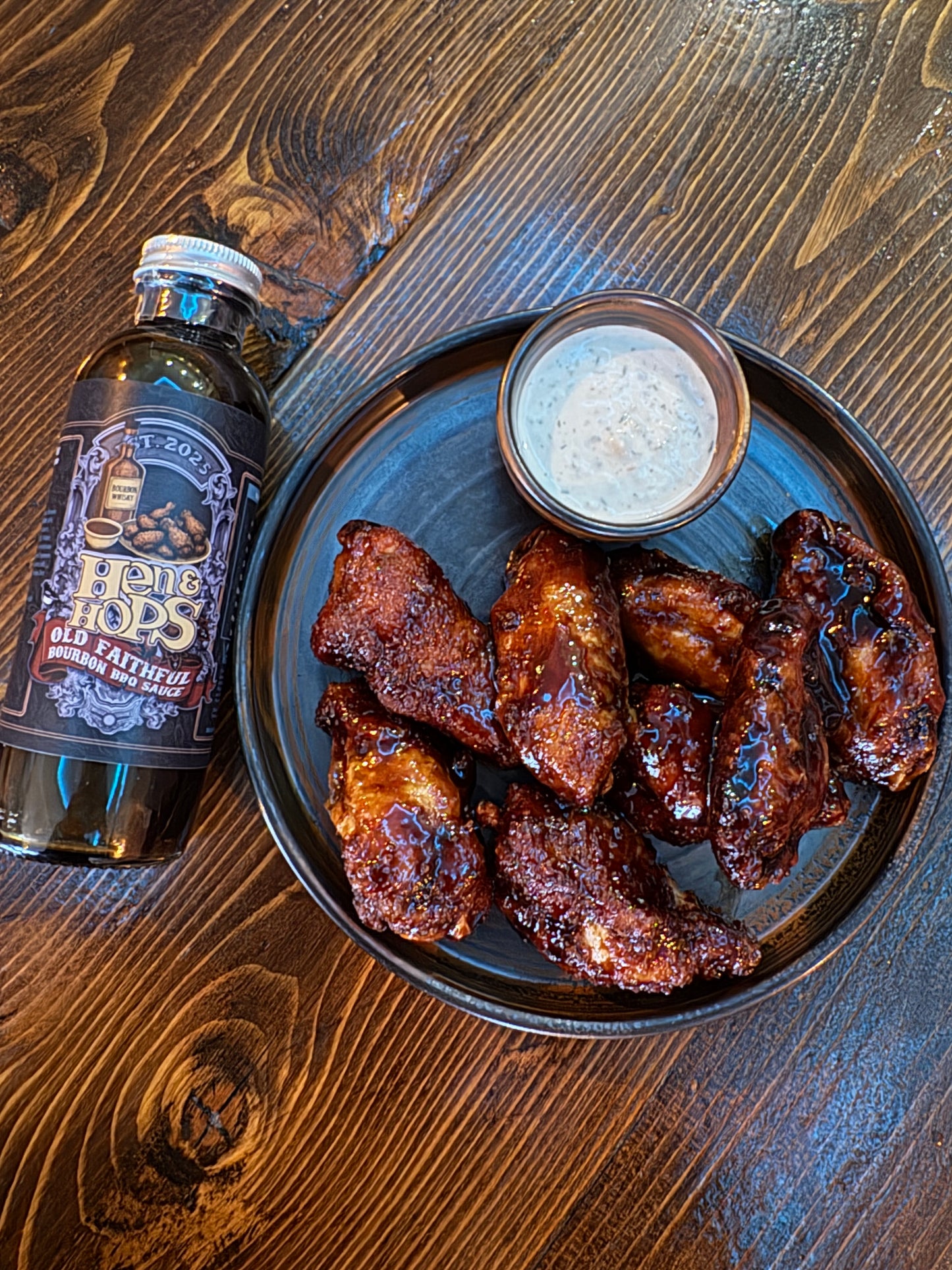 Hen & Hops Old Faithful Bourbon BBQ Sauce