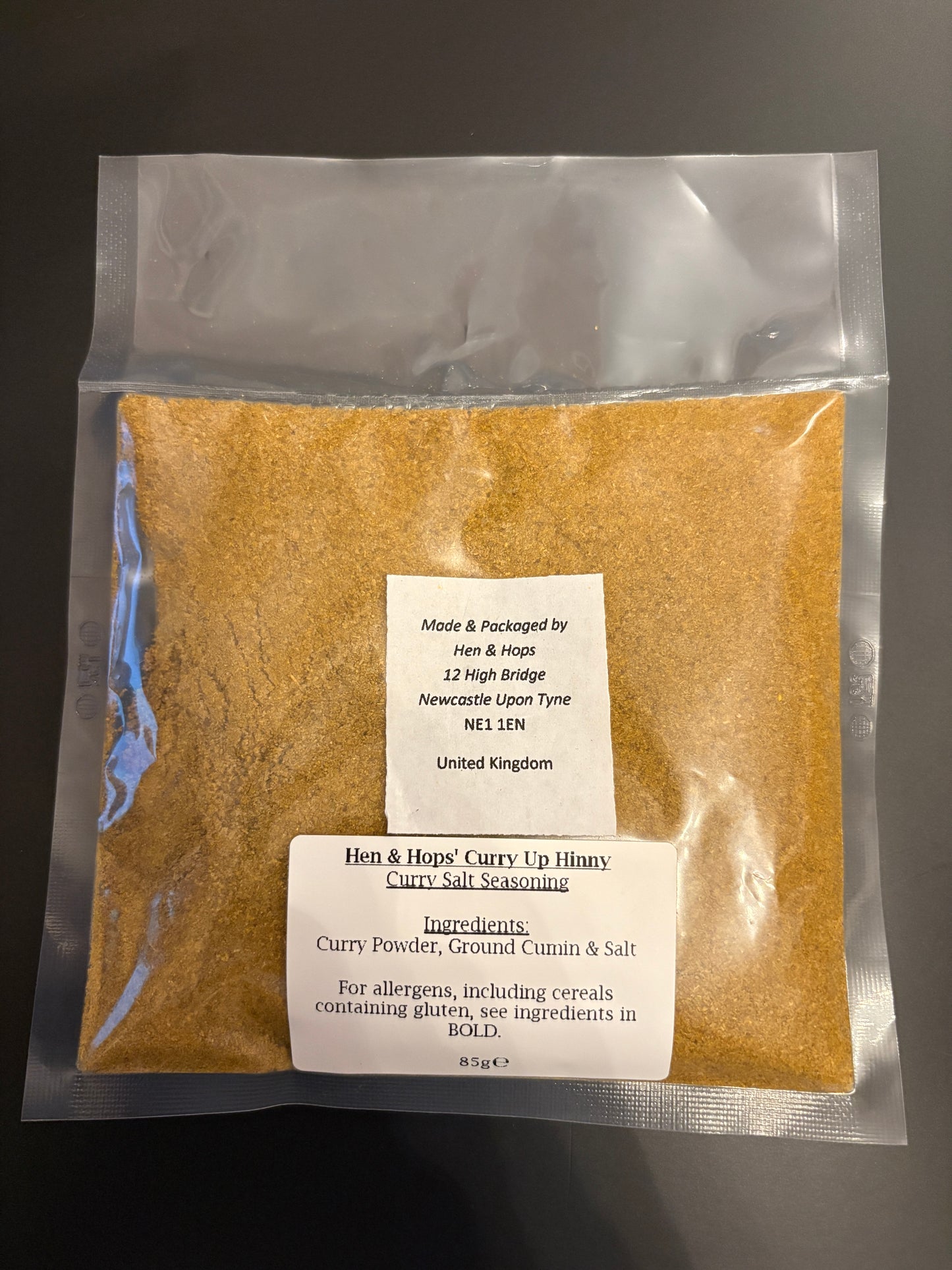 Hen & Hops' Curry up Hinny Curry Salt Seasoning