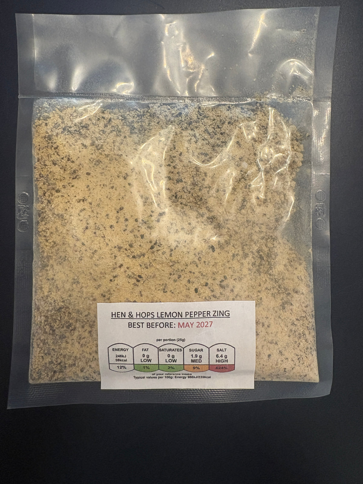 Hen & Hops' Lemon Pepper Zing – Lemon Pepper Seasoning