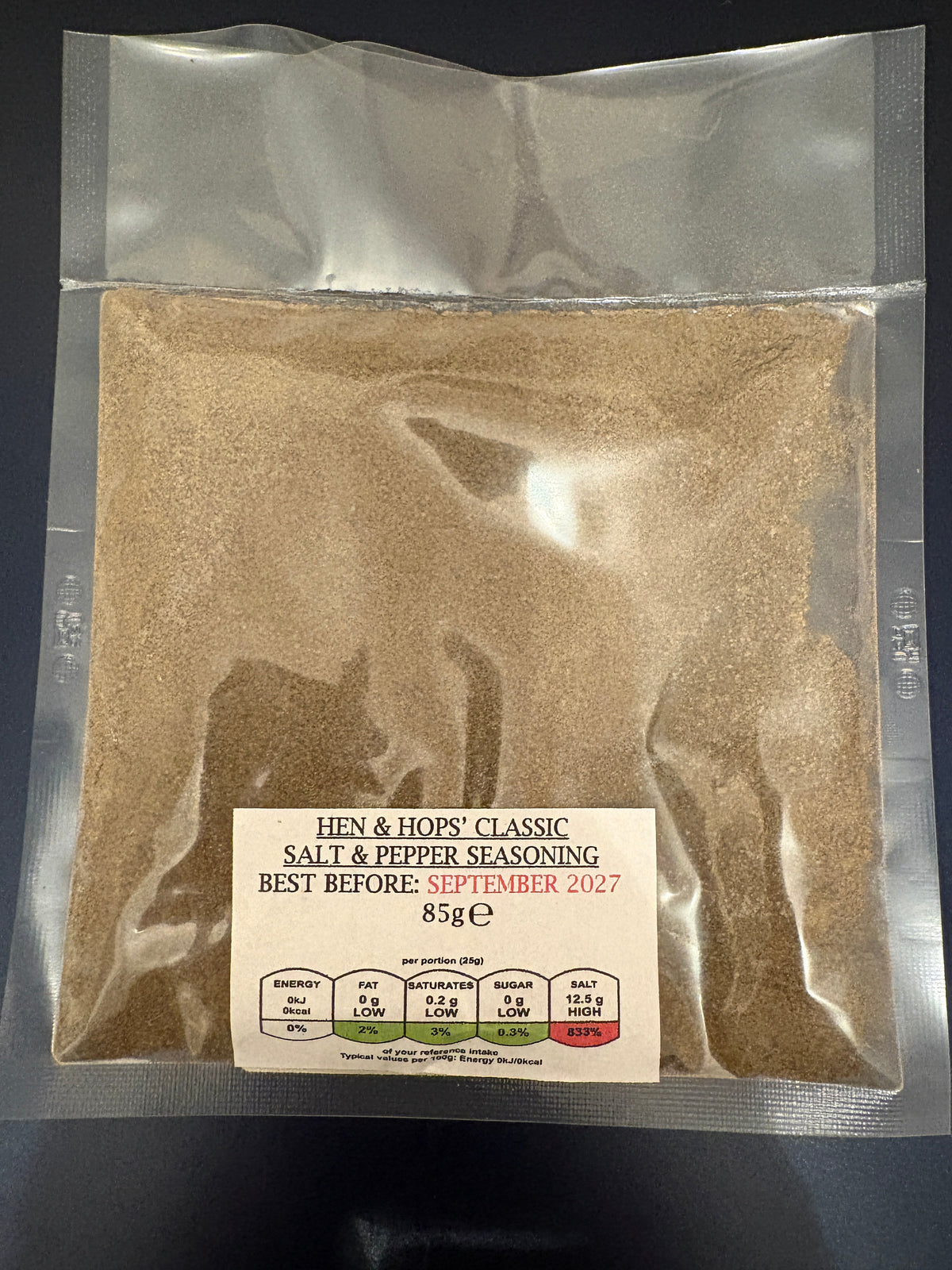 Hen & Hops' Classic Salt n Pepper Seasoning