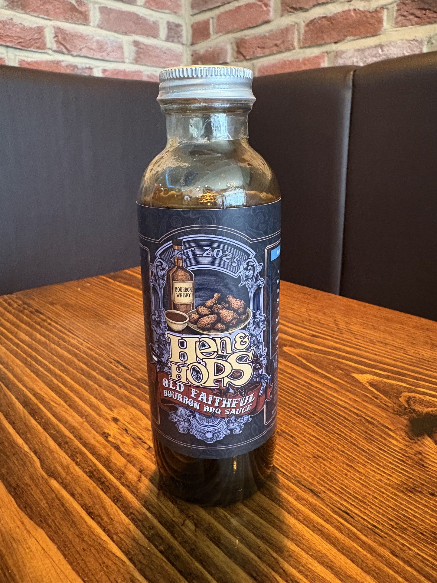 Hen & Hops Old Faithful Bourbon BBQ Sauce